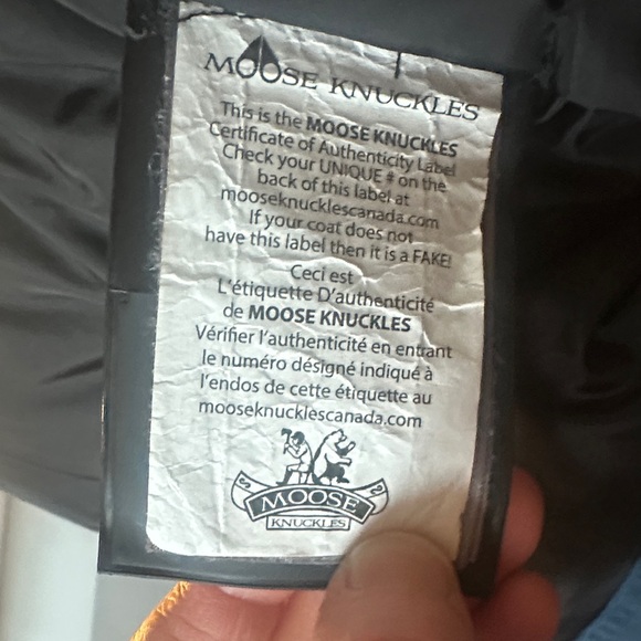 Dark blue Fur-Trimmed Parka - goose down filled real fox fur removable hood - Picture 6 of 7